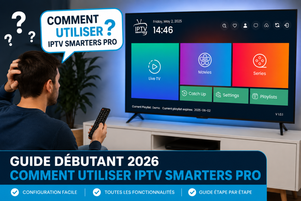Comment utiliser IPTV Smarters Pro avec une Smart TV